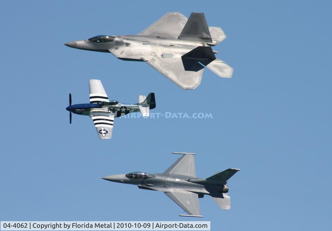 04-4062, 2004 Lockheed Martin F-22A Raptor C/N 4062, Daytona Beach 2010