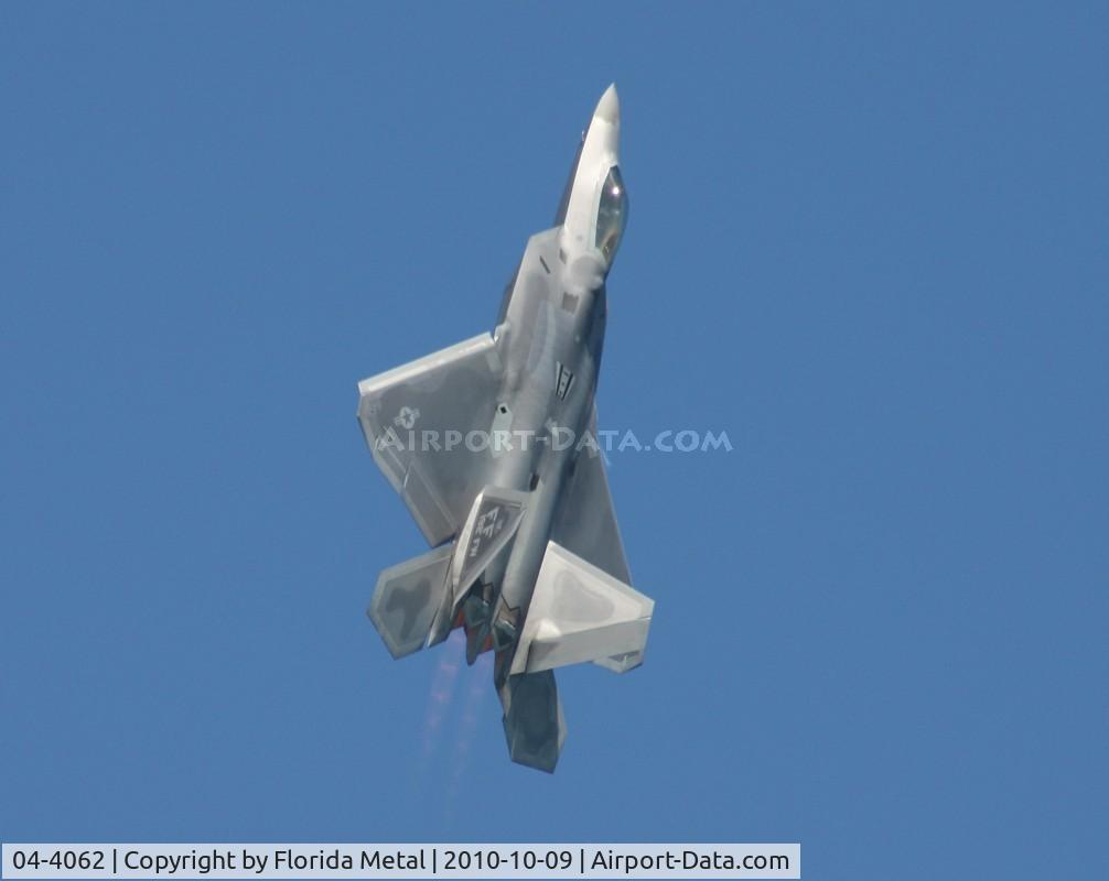04-4062, 2004 Lockheed Martin F-22A Raptor C/N 4062, Daytona Beach 2010