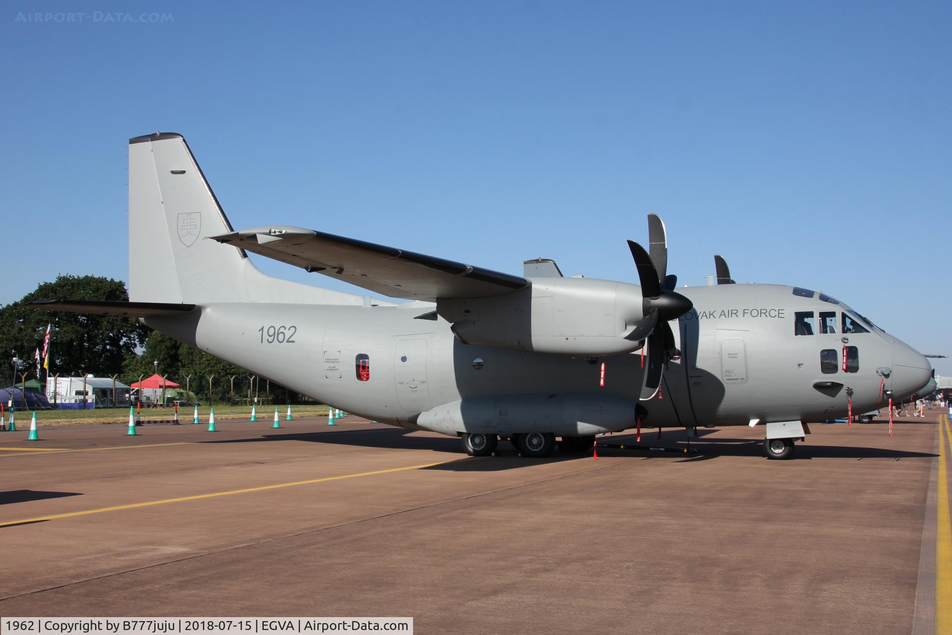 1962, 2018 Alenia C-27J Spartan C/N 4196, at TATOO 2018