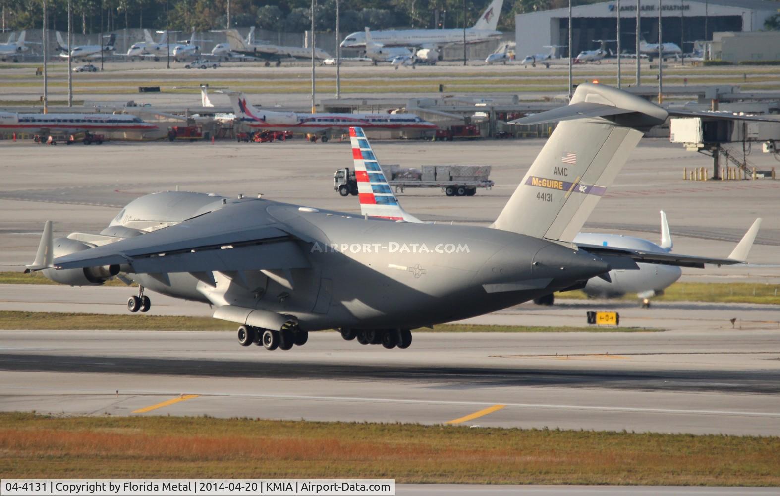 04-4131, 2004 Boeing C-17A Globemaster III C/N P-131, MIA spotting