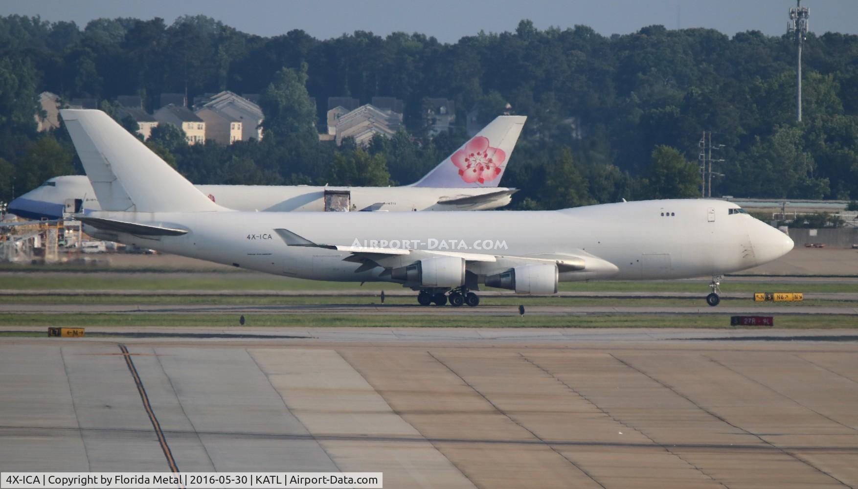 4X-ICA, 2001 Boeing 747-4EVF/ER/SCD C/N 35172, ATL spotting
