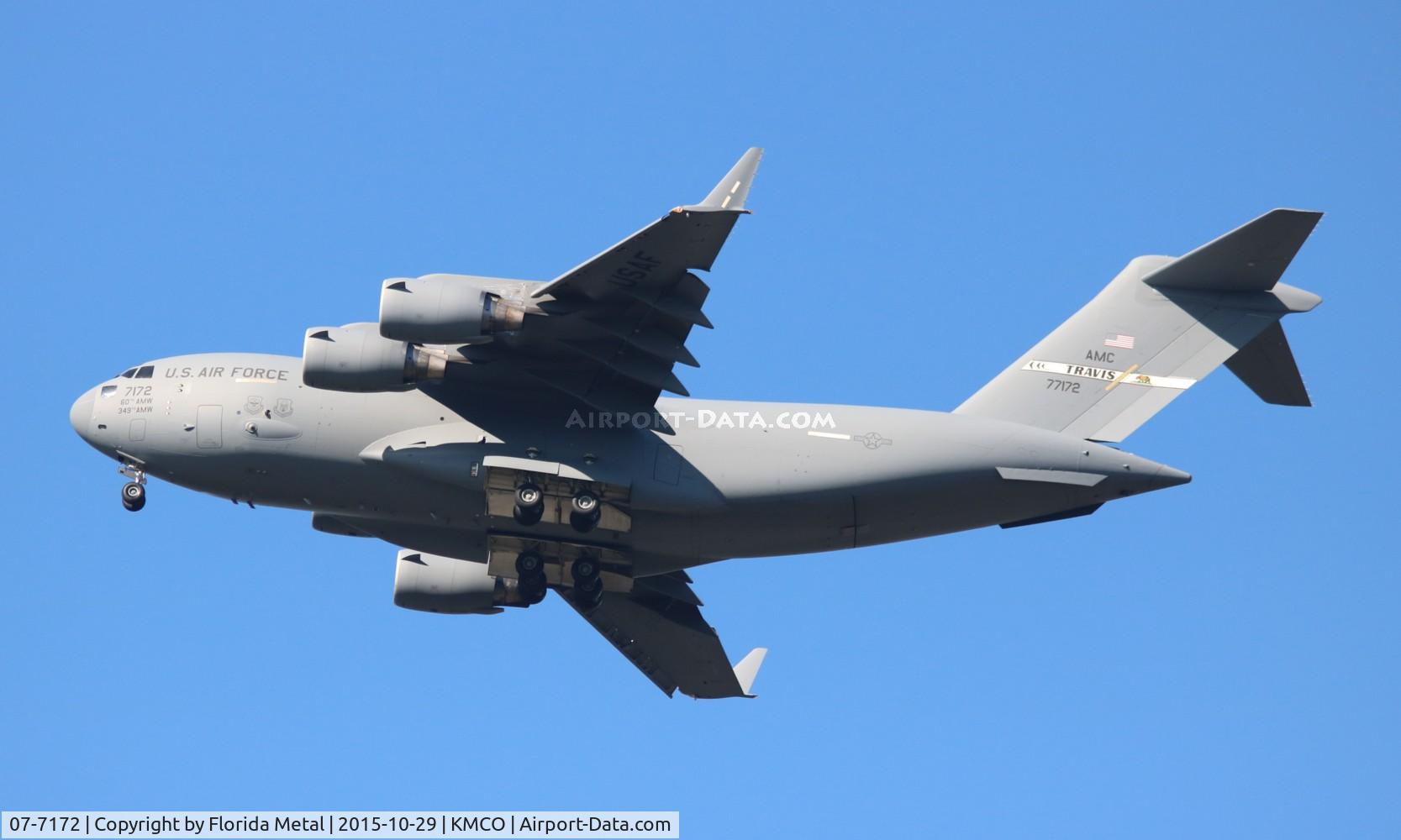 07-7172, 2007 Boeing C-17A Globemaster III C/N 50189/F188/P172, Airlift and Tanker 2015