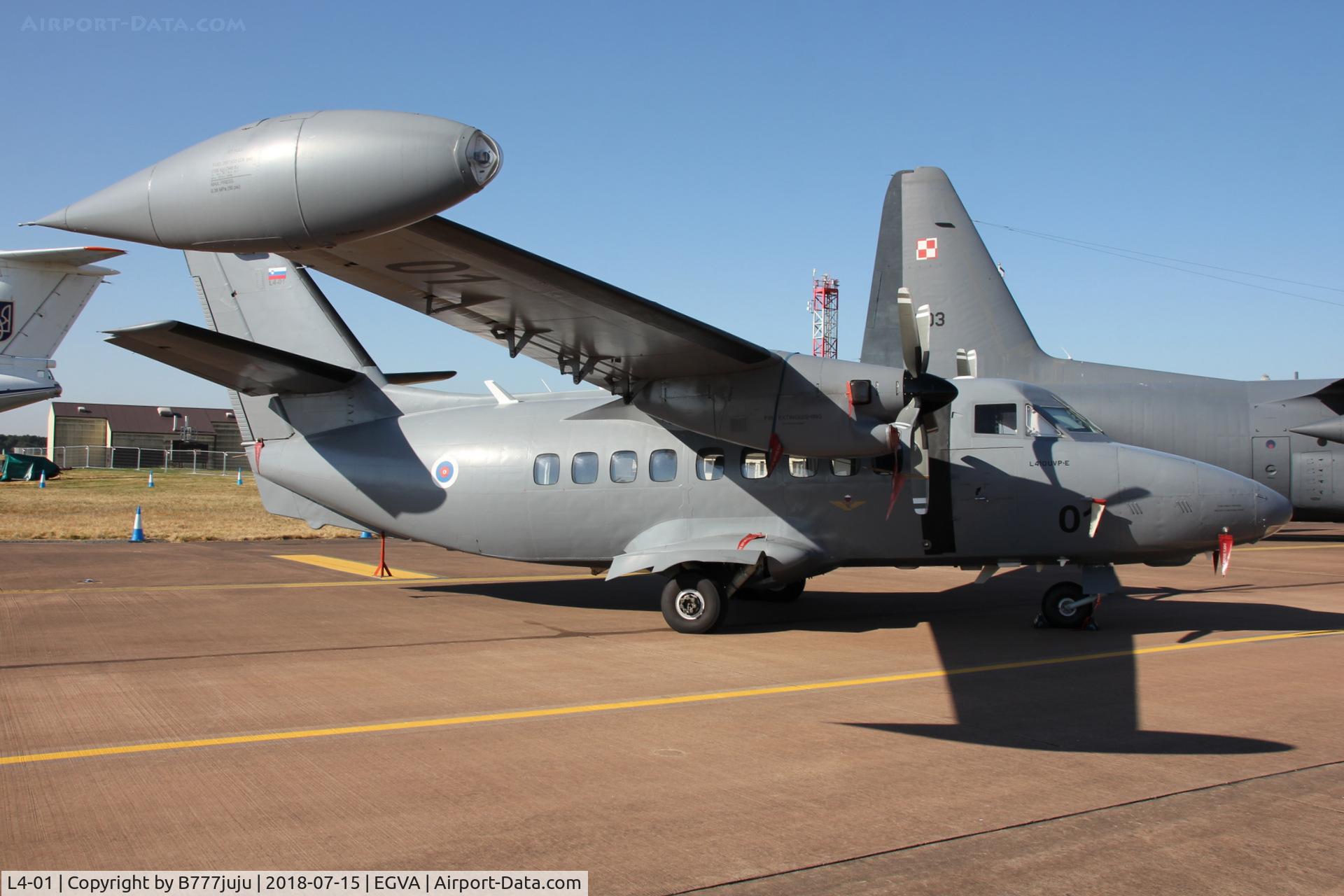 L4-01, 1991 Let L-410UVP-E Turbolet C/N 912606, at TATOO 2018