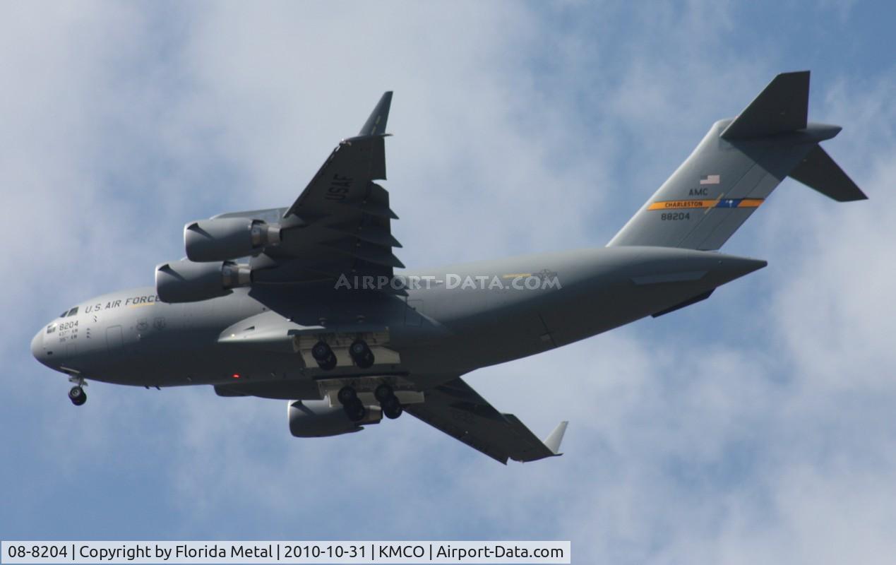 08-8204, 2008 Boeing C-17A Globemaster III C/N P-204, Airlift and Tanker 2010