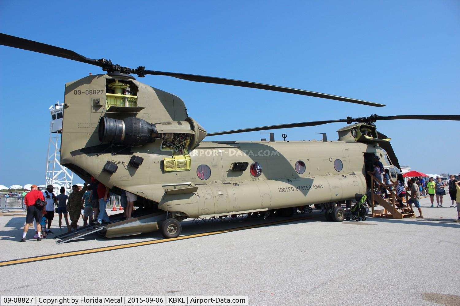 09-08827, 2009 Boeing CH-47F Chinook C/N M8827, Cleveland Airshow 2015