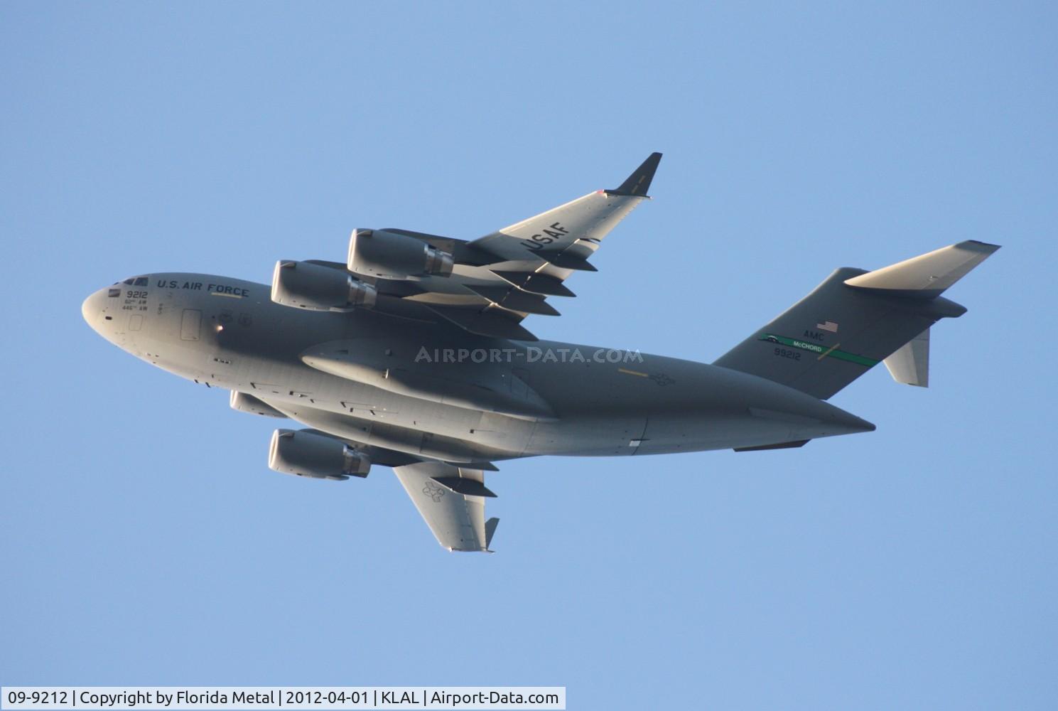 09-9212, 2011 Boeing C-17A Globemaster III C/N P-212, Sun N Fun 2012