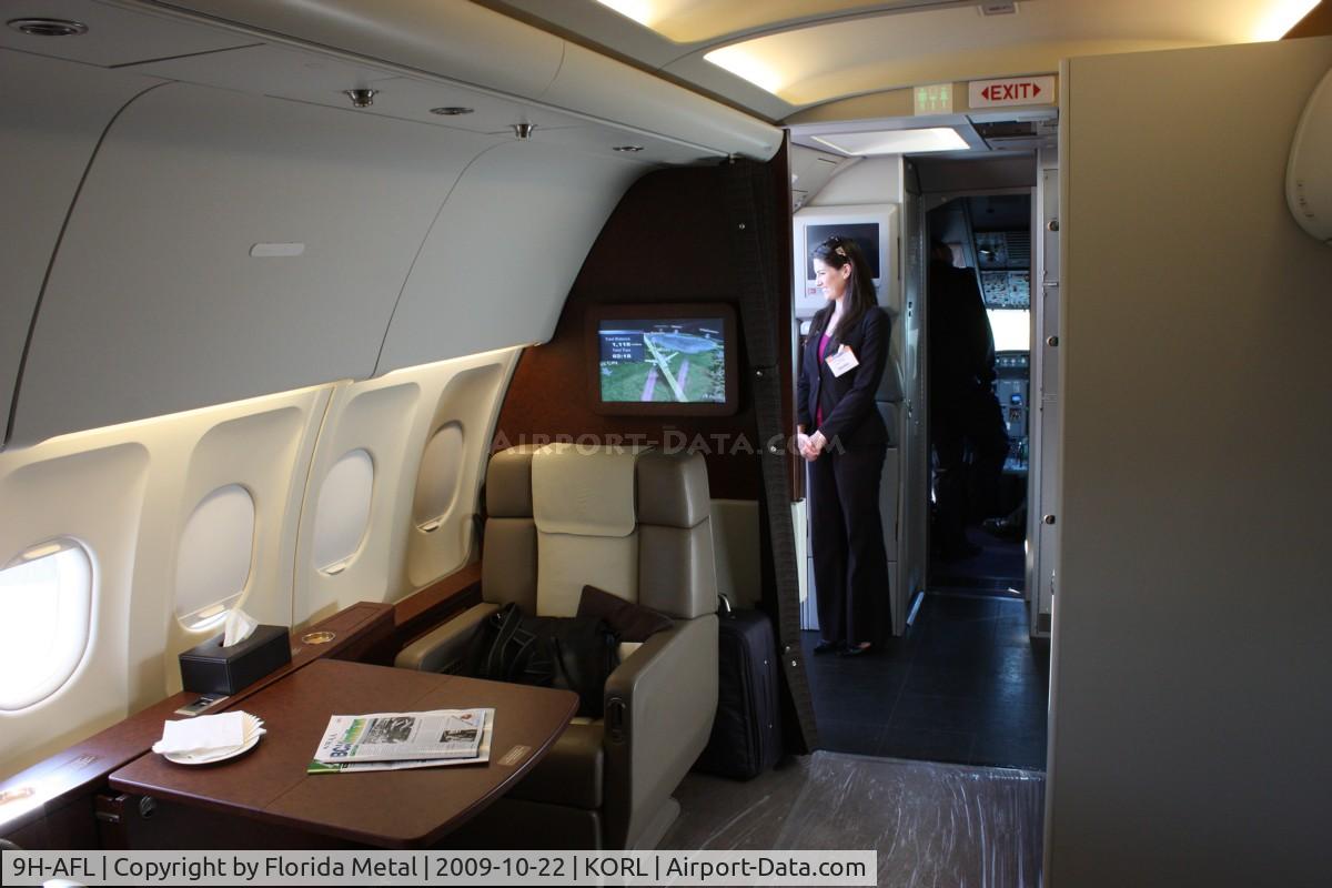 9H-AFL, 2008 Airbus ACJ318 (A318-112/CJ) C/N 3363, NBAA 2009