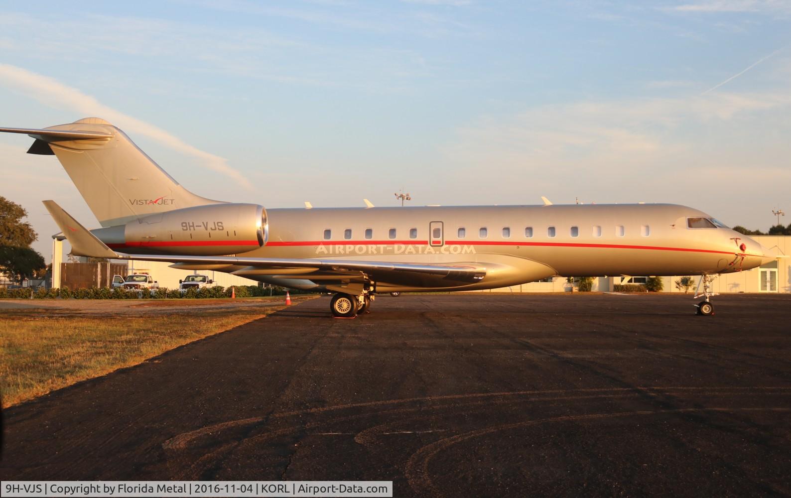 9H-VJS, 2015 Bombardier BD-700-1A10 Global 6000 C/N 9711, NBAA 2016