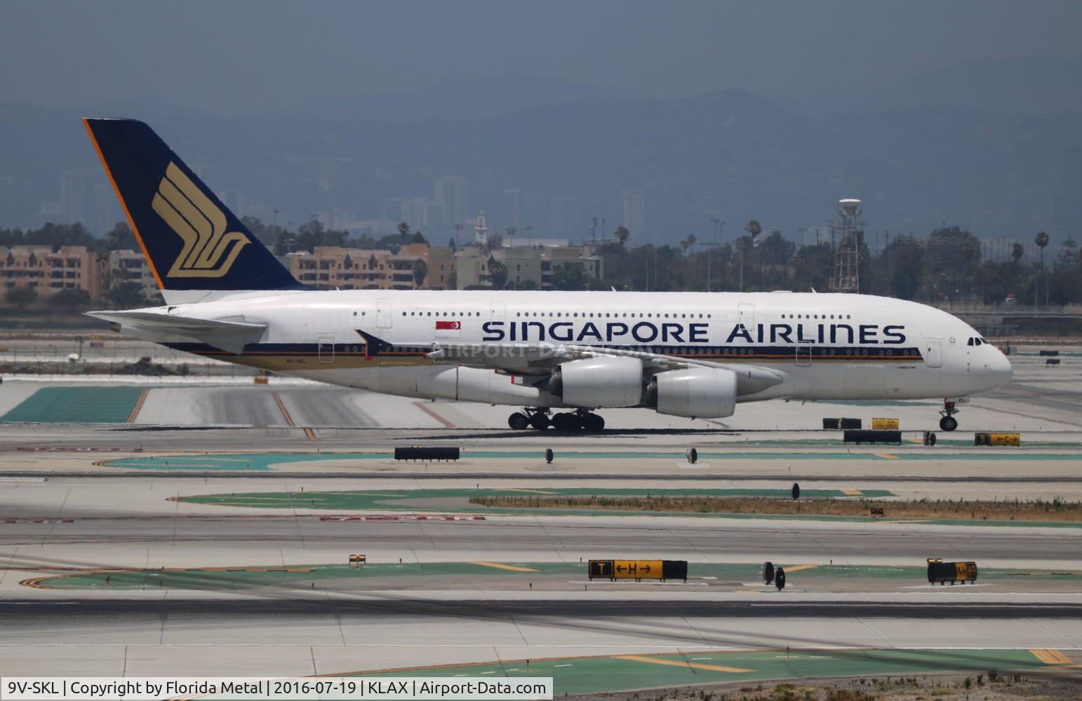9V-SKL, 2010 Airbus A380-841 C/N 058, LAX spotting