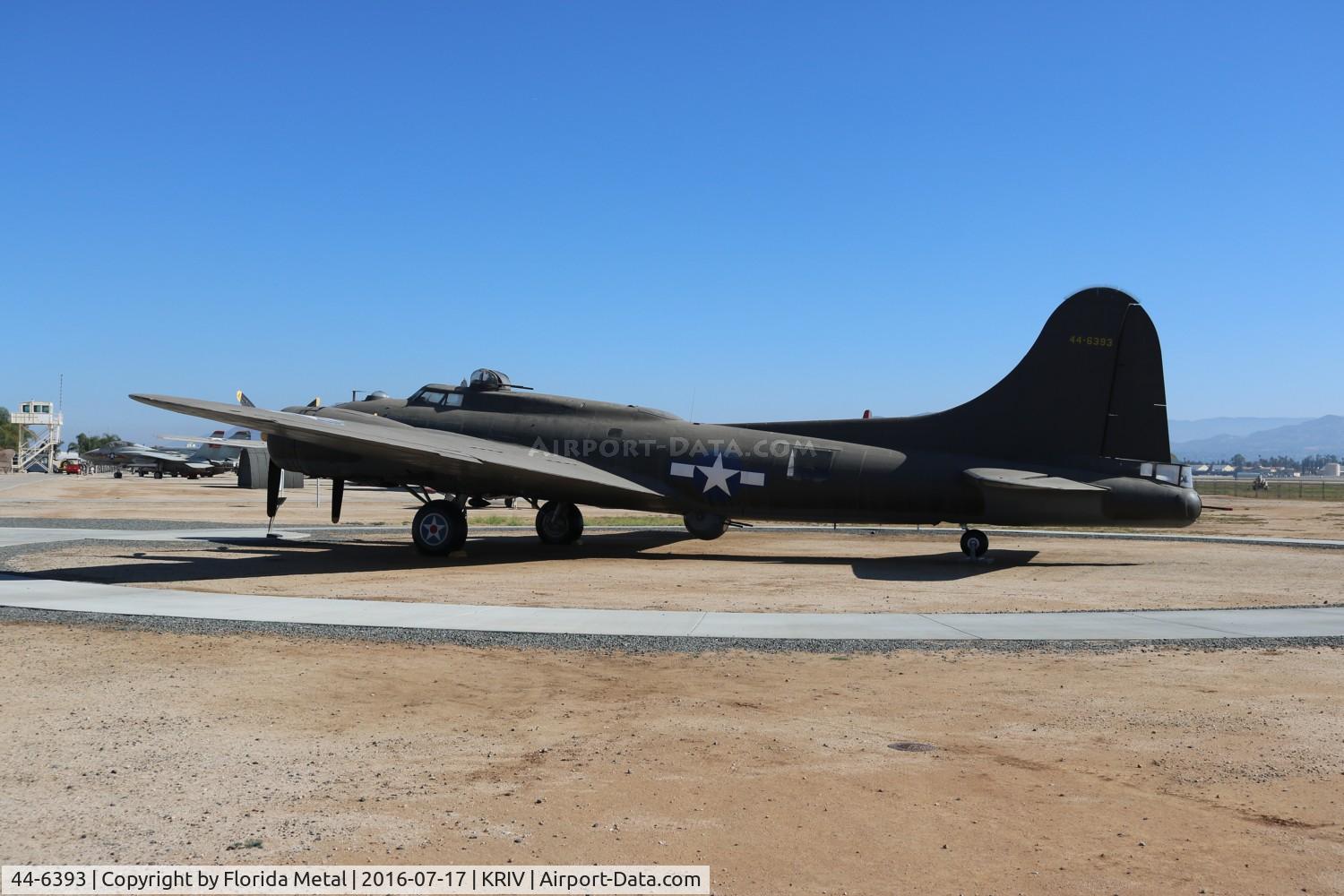 44-6393, 1944 Boeing B-17G Flying Fortress C/N 22616, March AFB