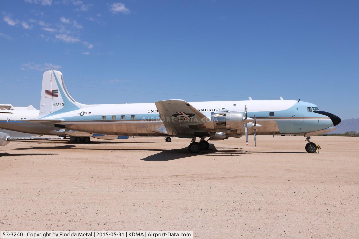 53-3240, 1954 Douglas VC-118A Liftmaster C/N 44611, PIMA 2015
