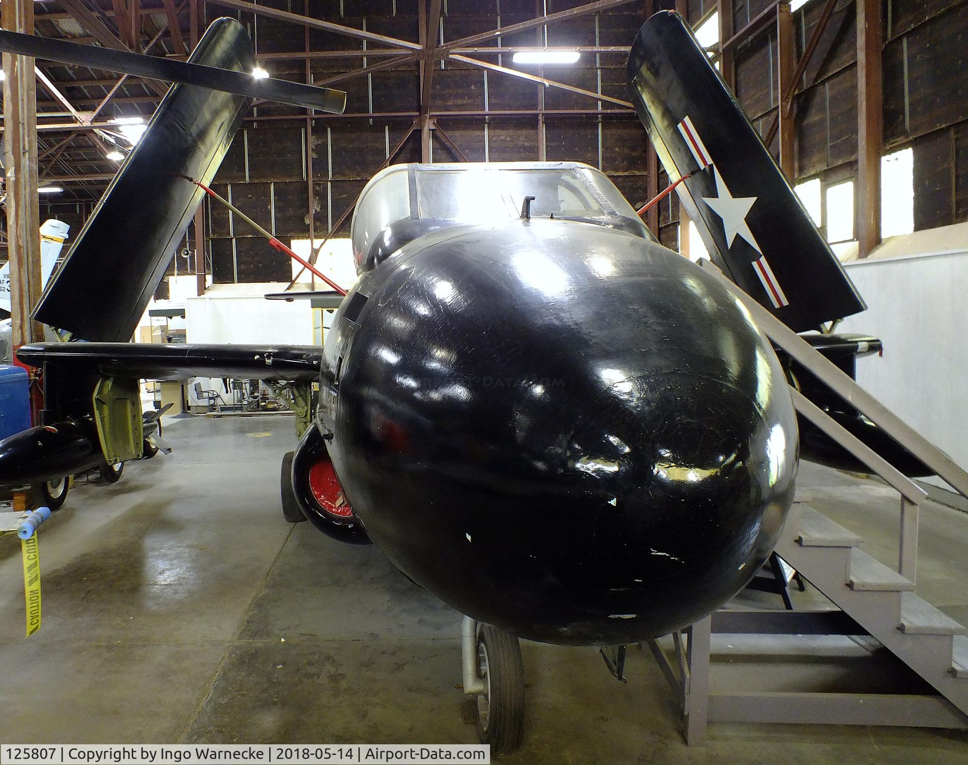 125807, 1953 Douglas F3D-2 Skyknight C/N 8001, Douglas F3D-2 Skyknight at the Combat Air Museum, Topeka KS