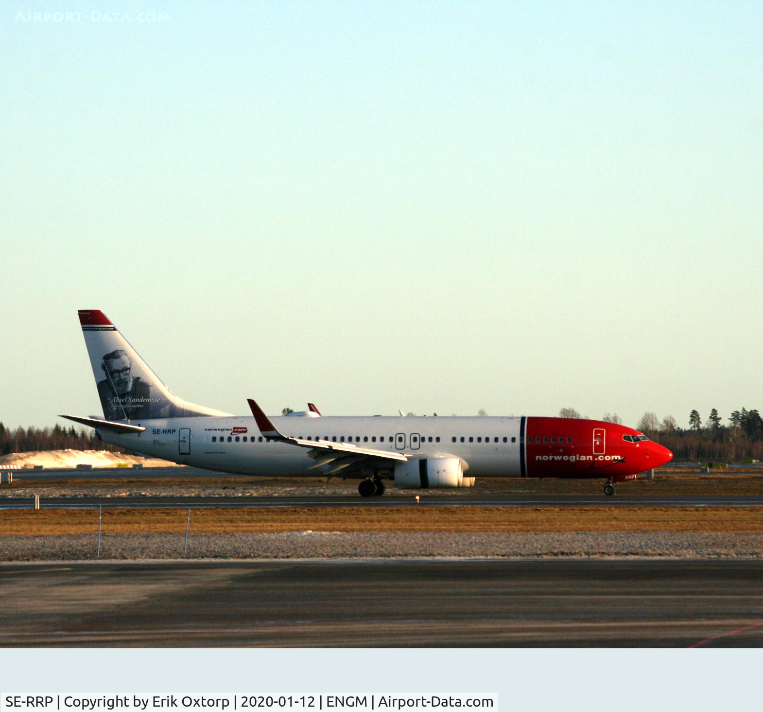 SE-RRP, 2011 Boeing 737-8JP C/N 39047, SE-RRP in OSL