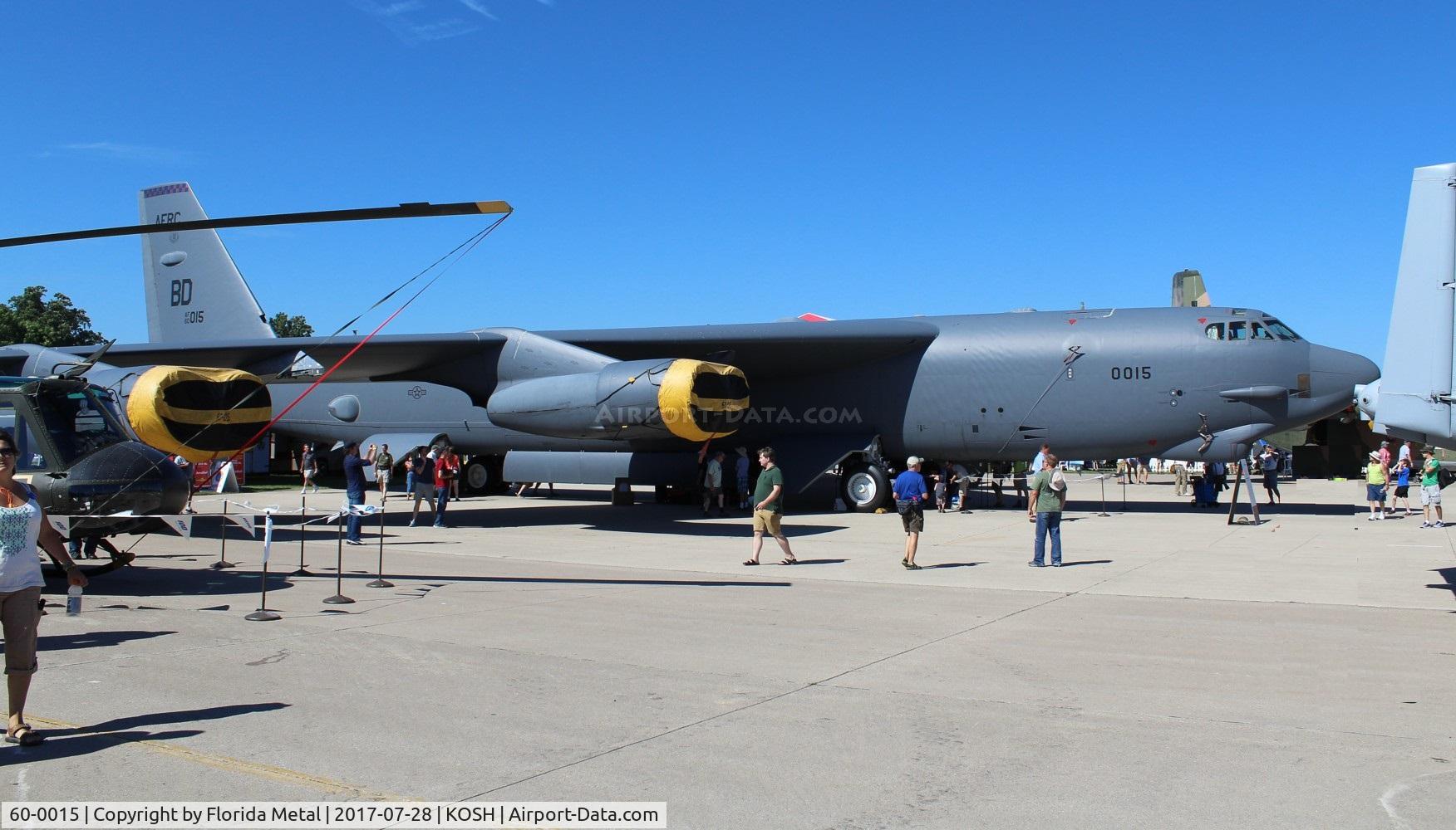 60-0015, 1960 Boeing B-52H Stratofortress C/N 464380, Air Venture 2017