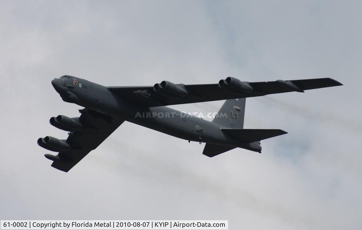 61-0002, 1961 Boeing B-52H Stratofortress C/N 464429, Thunder Over Michigan 2010