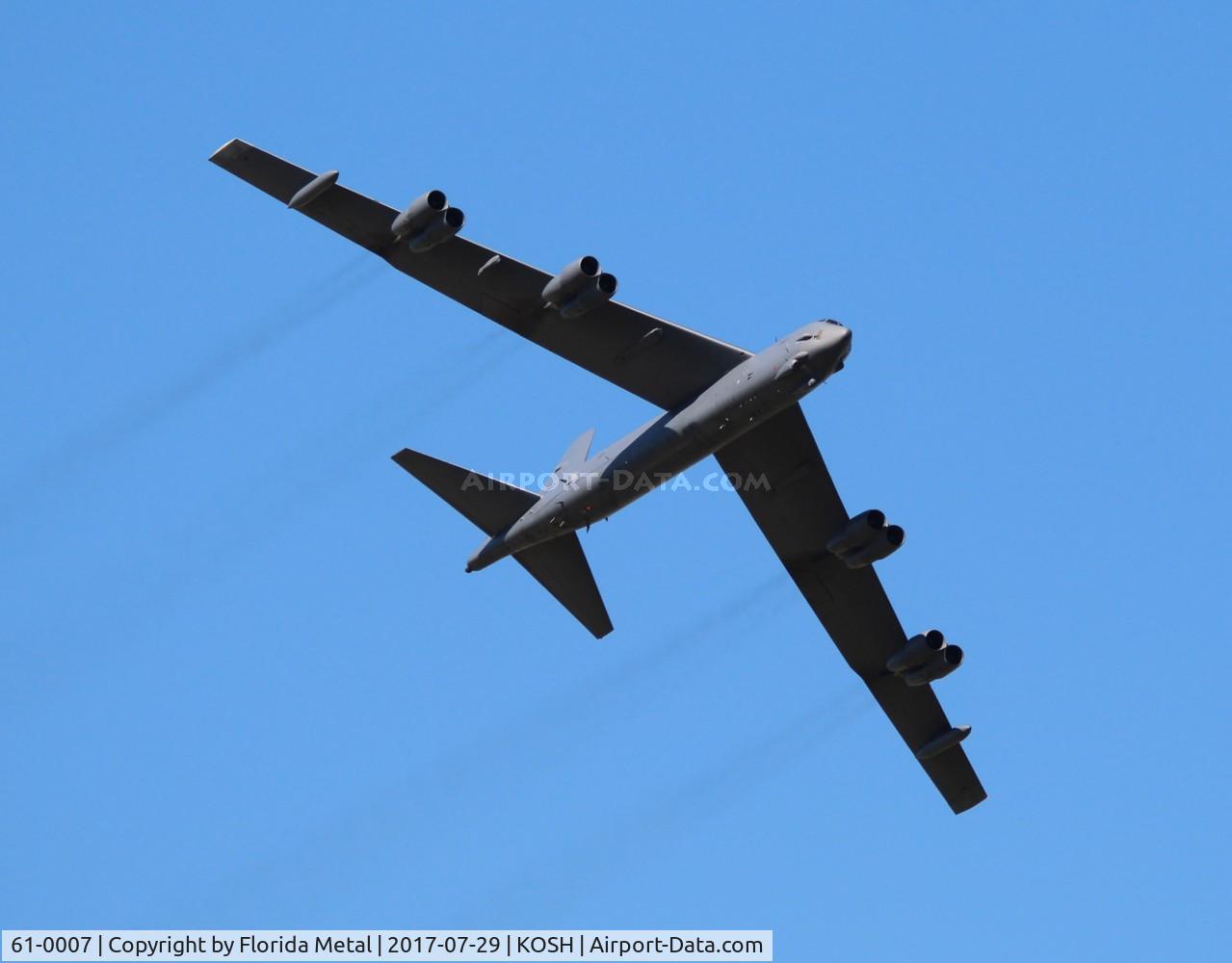 61-0007, 1961 Boeing B-52H Stratofortress C/N 464434, Air Venture 2017