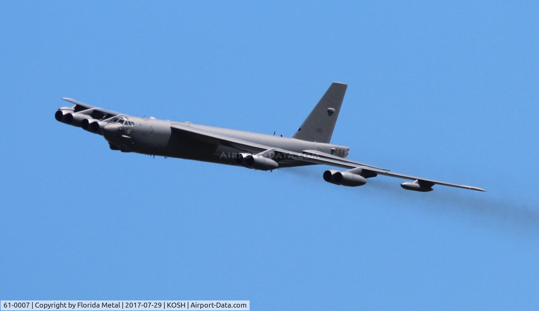 61-0007, 1961 Boeing B-52H Stratofortress C/N 464434, Air Venture 2017