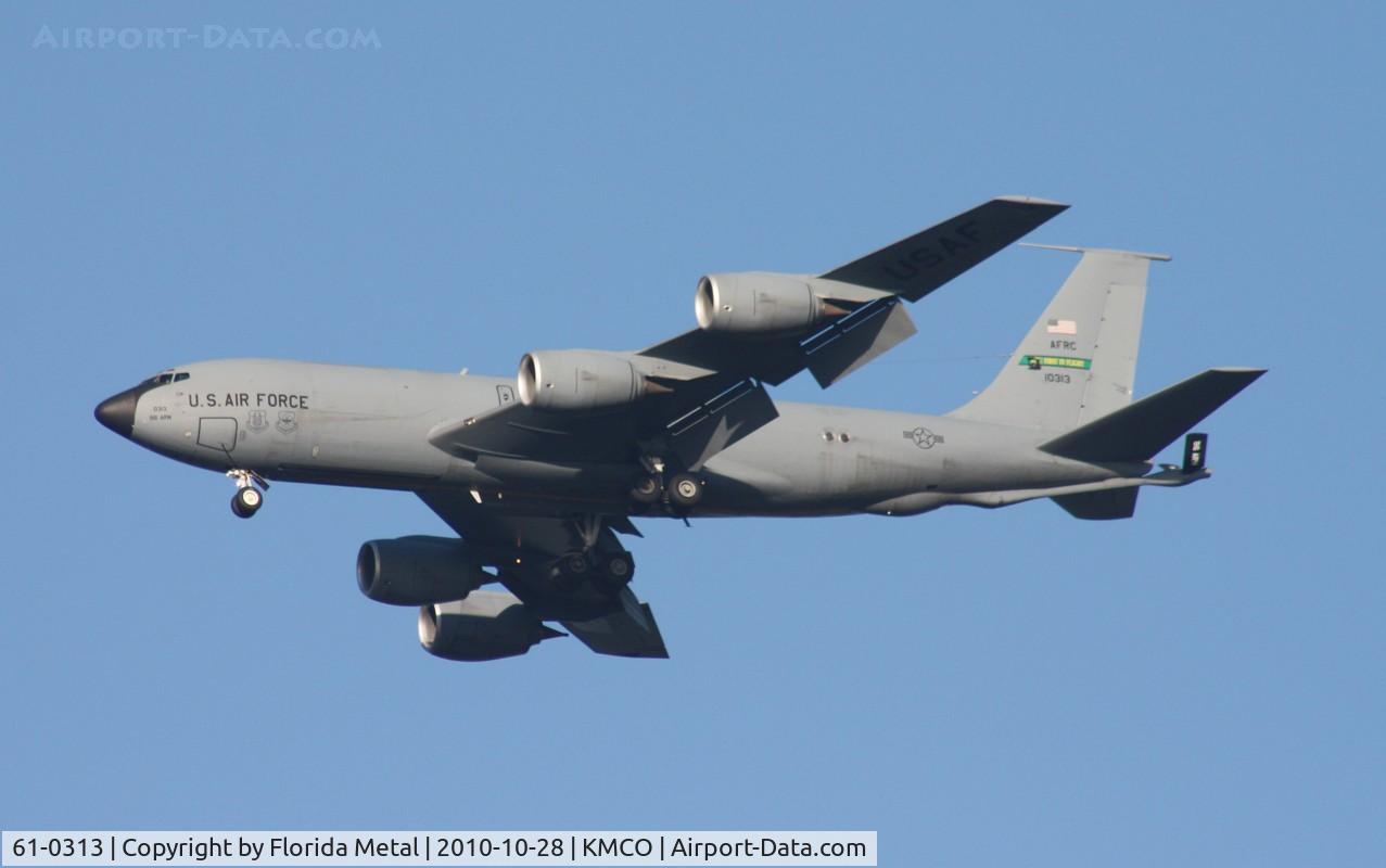 61-0313, 1961 Boeing KC-135R Stratotanker C/N 18220, Airlift and Tanker 2010