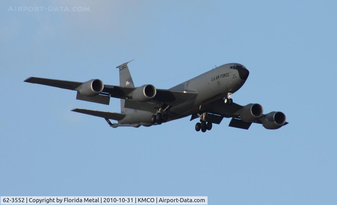 62-3552, 1962 Boeing KC-135R Stratotanker C/N 18535, Airlift and Tanker 2010