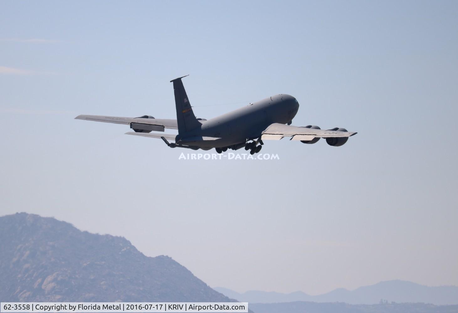 62-3558, 1962 Boeing KC-135R Stratotanker C/N 18541, March AFB
