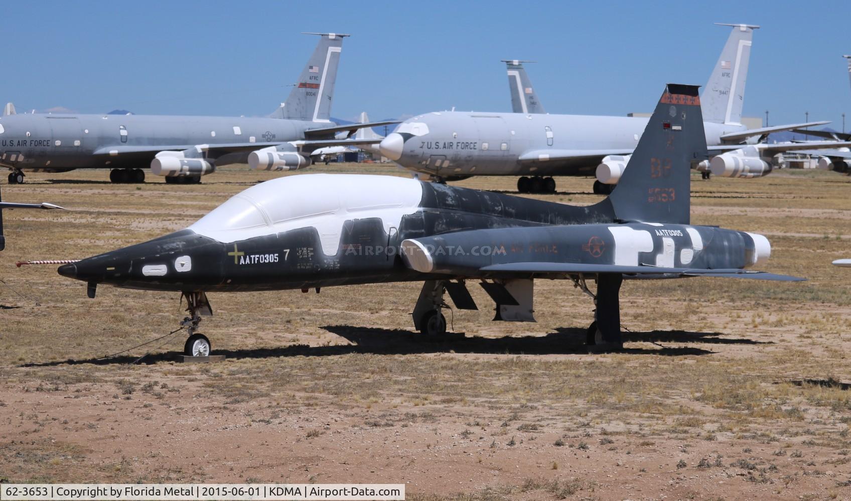 62-3653, 1962 Northrop T-38A Talon C/N N.5358, PIMA Boneyard
