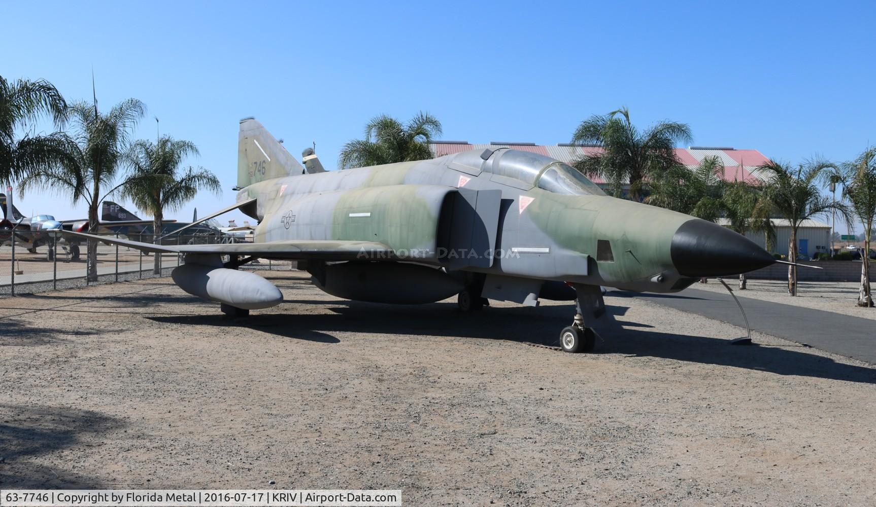 63-7746, 1963 McDonnell RF-4C Phantom II C/N 509, March AFB