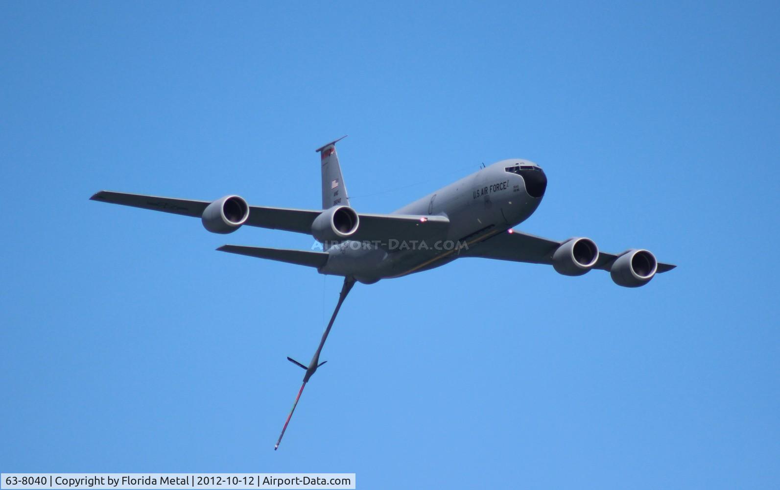 63-8040, 1963 Boeing KC-135R Stratotanker C/N 18657, Daytona Beach 2012