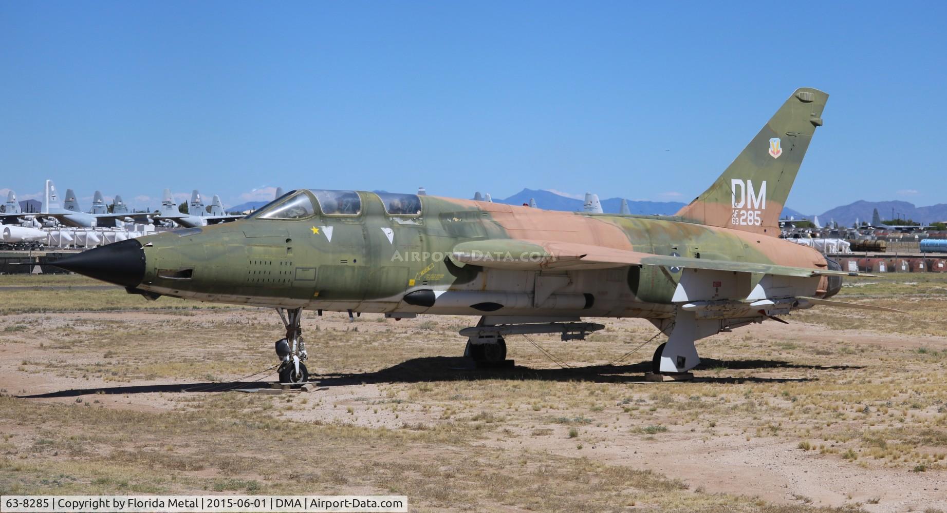 63-8285, 1963 Republic F-105G Thunderchief C/N F062, PIMA 2015