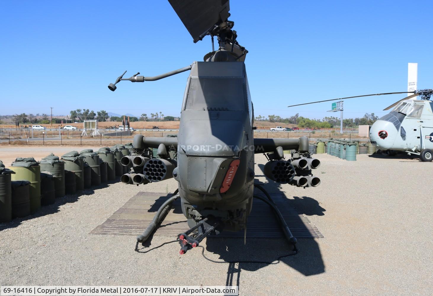 69-16416, 1969 Bell AH-1F Cobra C/N 20848, March AFB