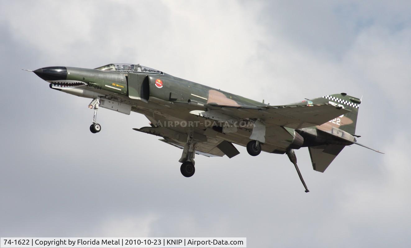 74-1622, McDonnell Douglas QF-4E Phantom II C/N 4852, NAS JAX 2010
