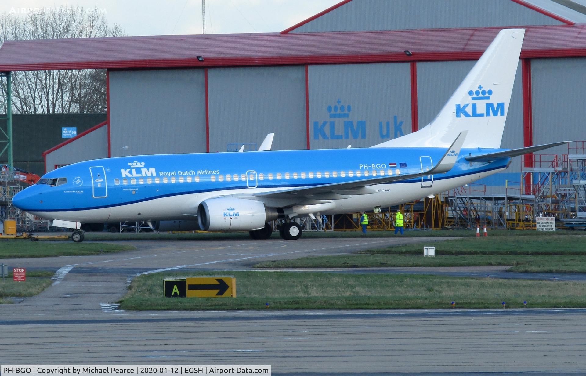 PH-BGO, 2011 Boeing 737-7K2 C/N 38126, 