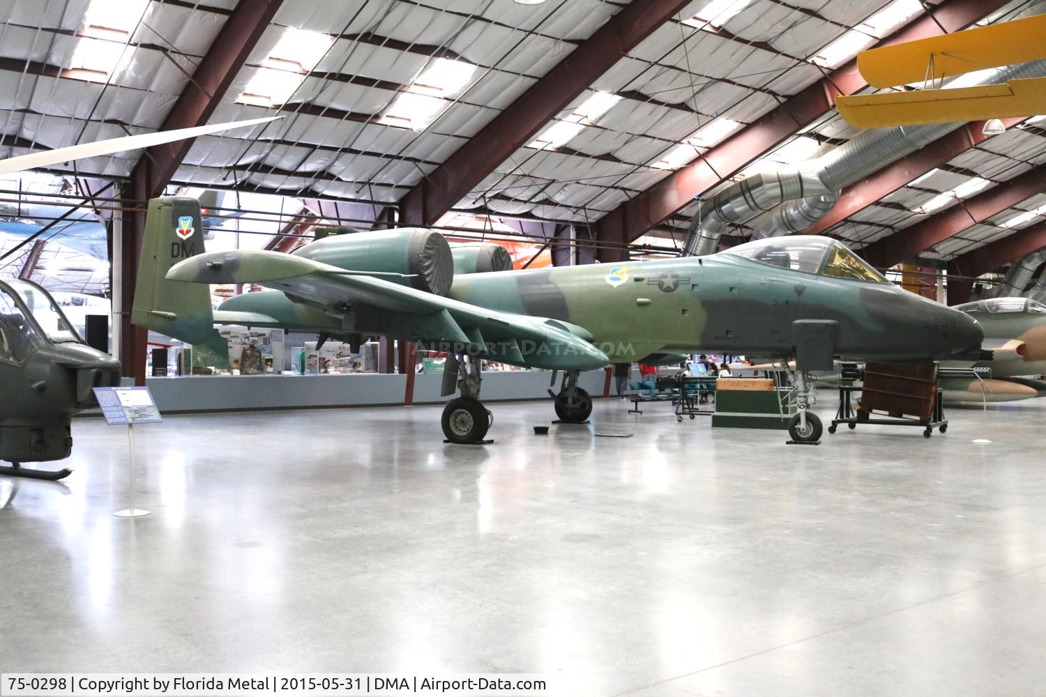 75-0298, 1975 Fairchild Republic A-10A Thunderbolt II C/N A10-0047, PIMA 2015