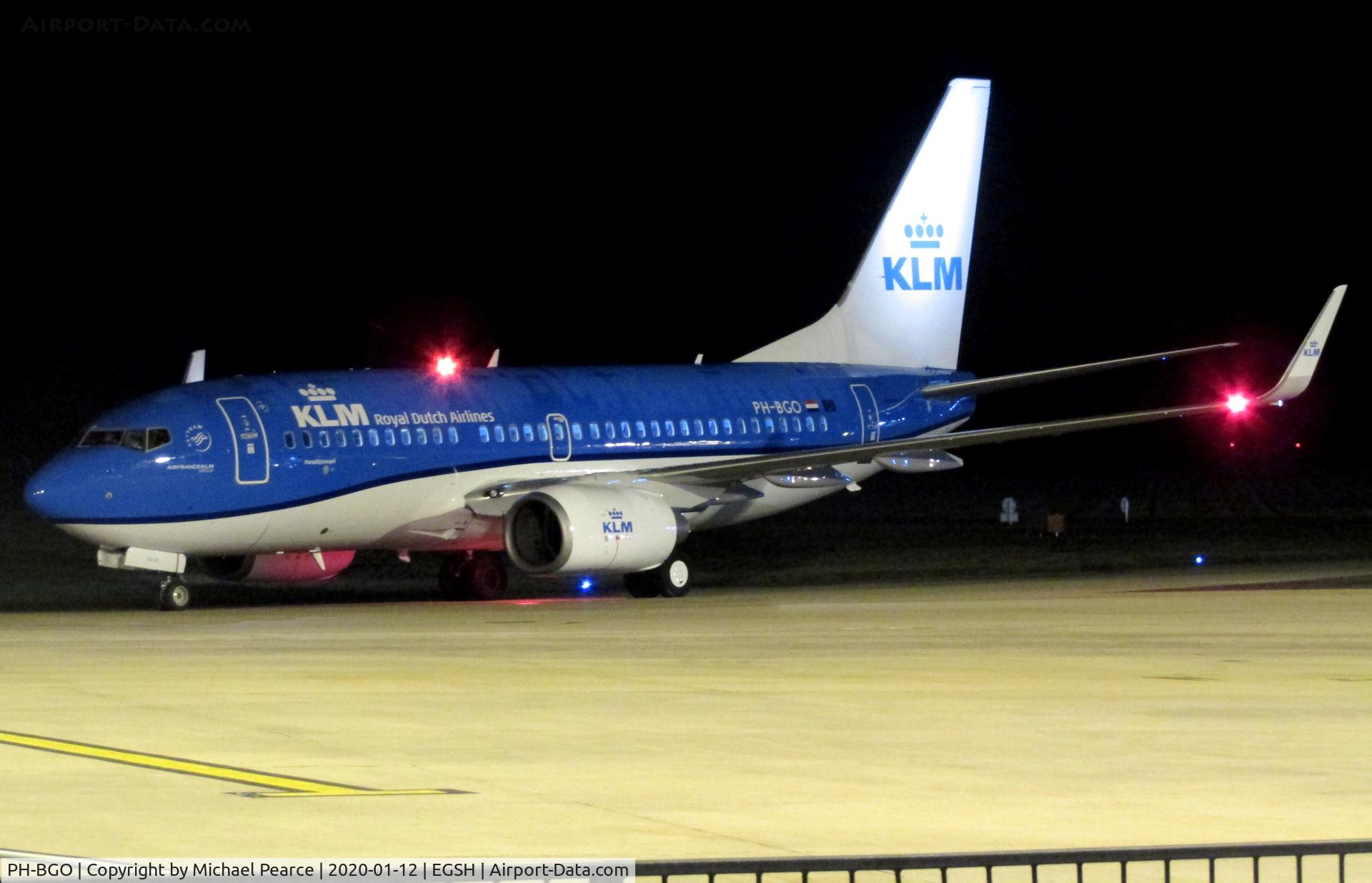 PH-BGO, 2011 Boeing 737-7K2 C/N 38126, 