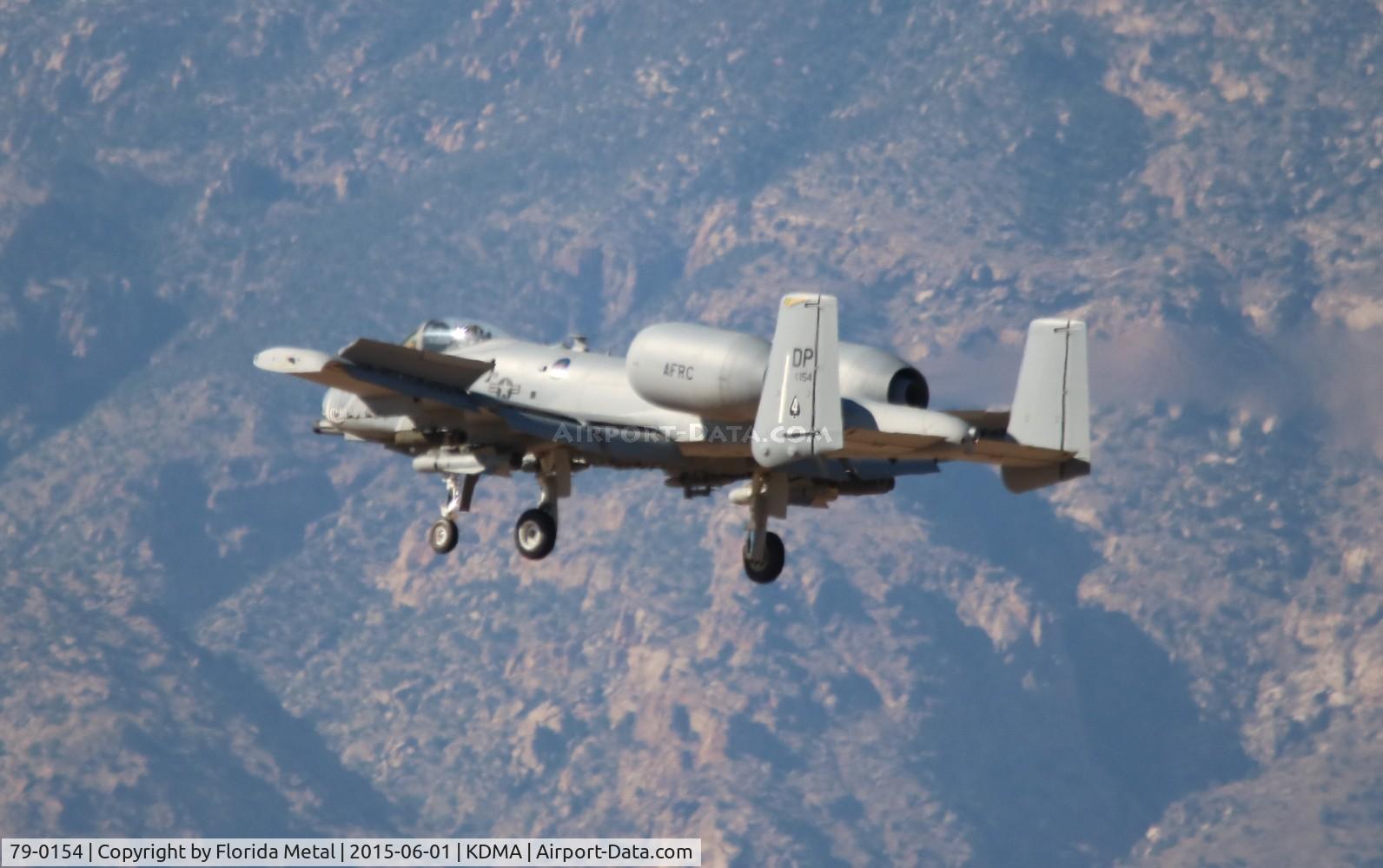 79-0154, 1979 Fairchild Republic A-10C Thunderbolt II C/N A10-0418, PIMA 2015
