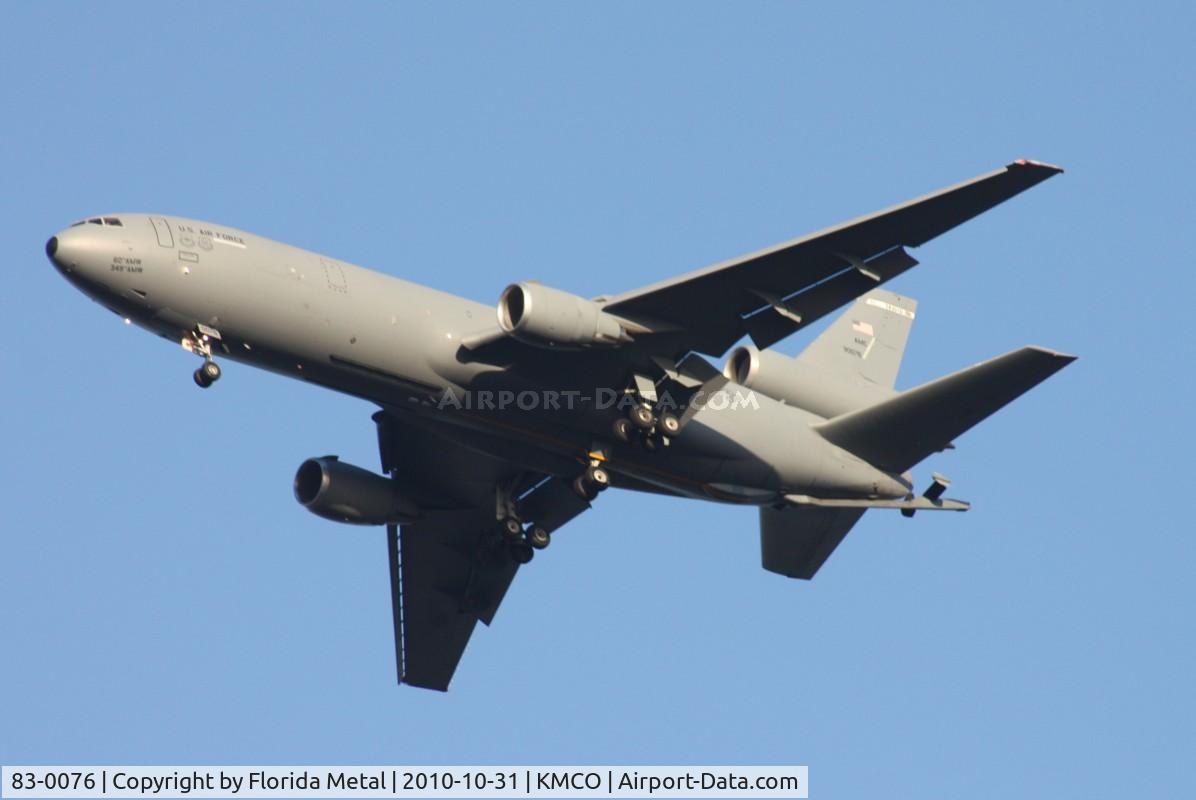 83-0076, 1983 McDonnell Douglas KC-10A Extender C/N 48217, Airlift and Tanker 2010