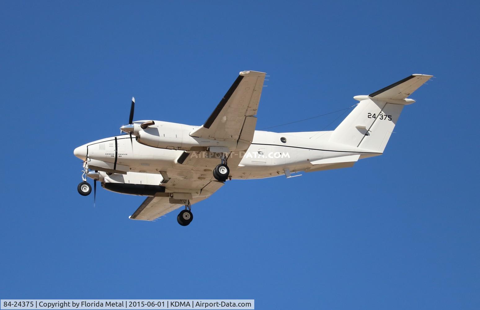 84-24375, 1984 Beech C-12D Huron C/N BP-46, PIMA 2015