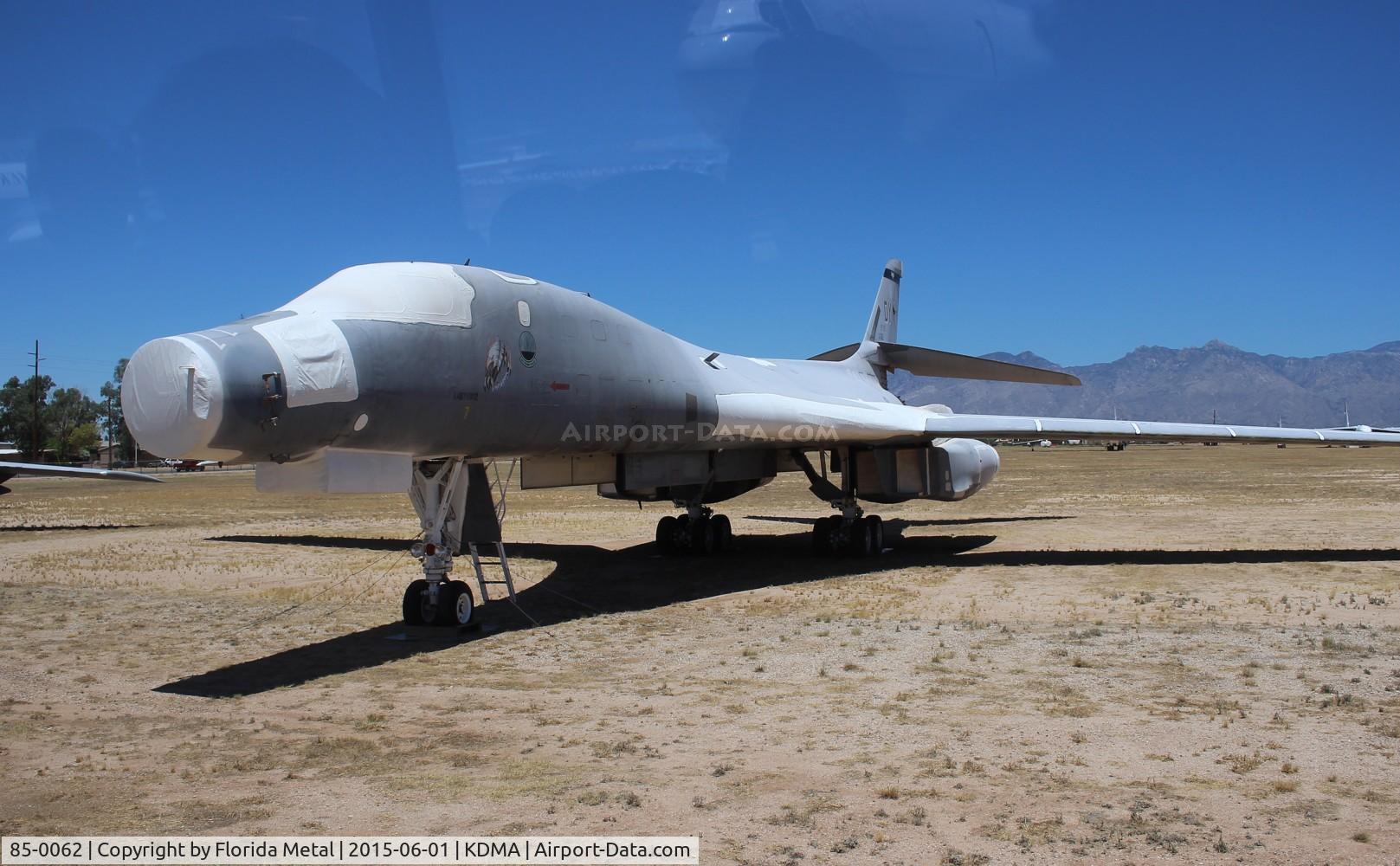 85-0062, 1985 Rockwell B-1B Lancer C/N 22, PIMA boneyard
