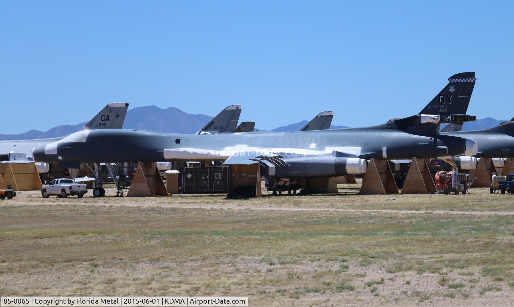 85-0065, 1985 Rockwell B-1B Lancer C/N 25, PIMA Boneyard