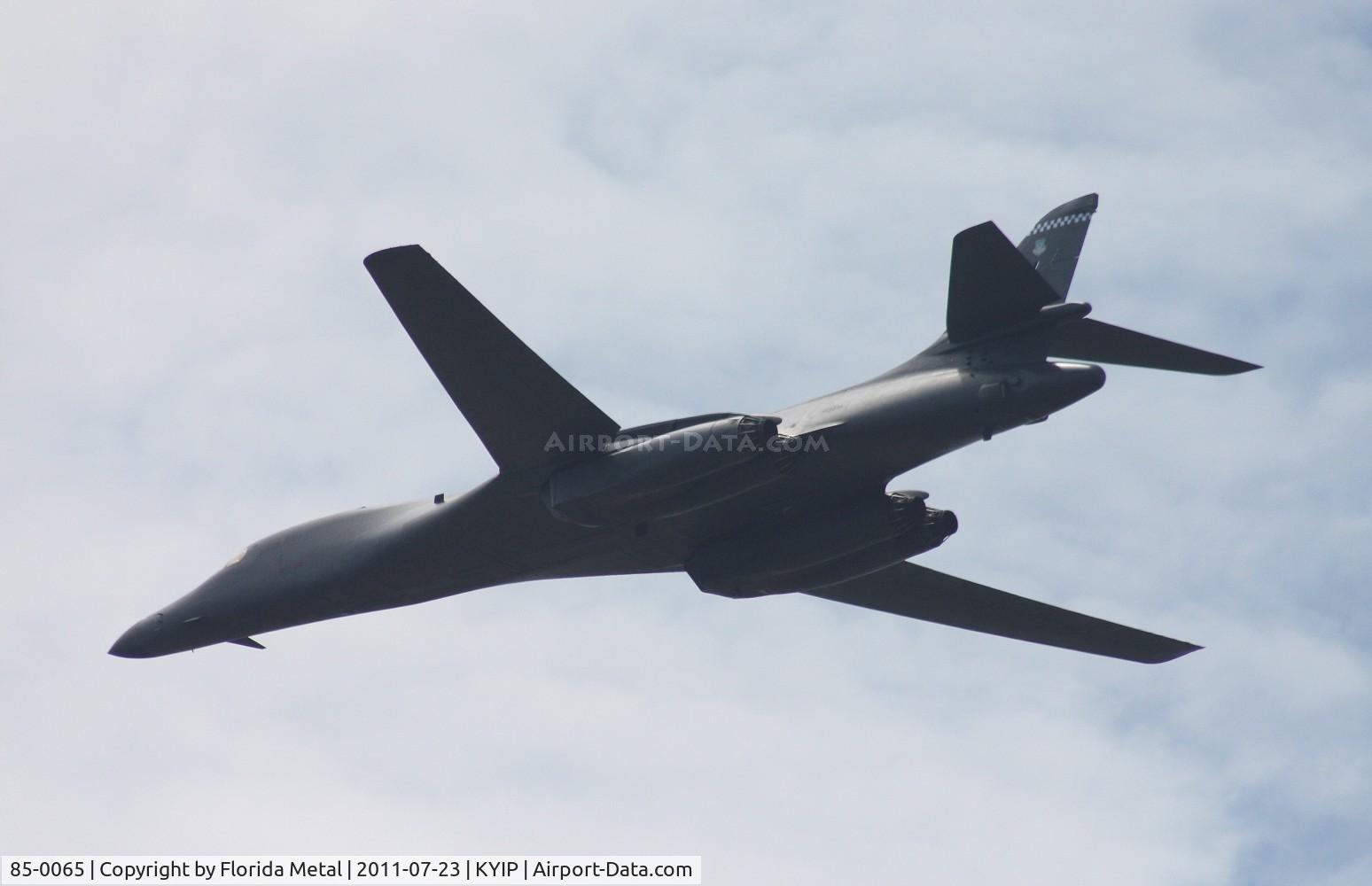 85-0065, 1985 Rockwell B-1B Lancer C/N 25, TOM 2011