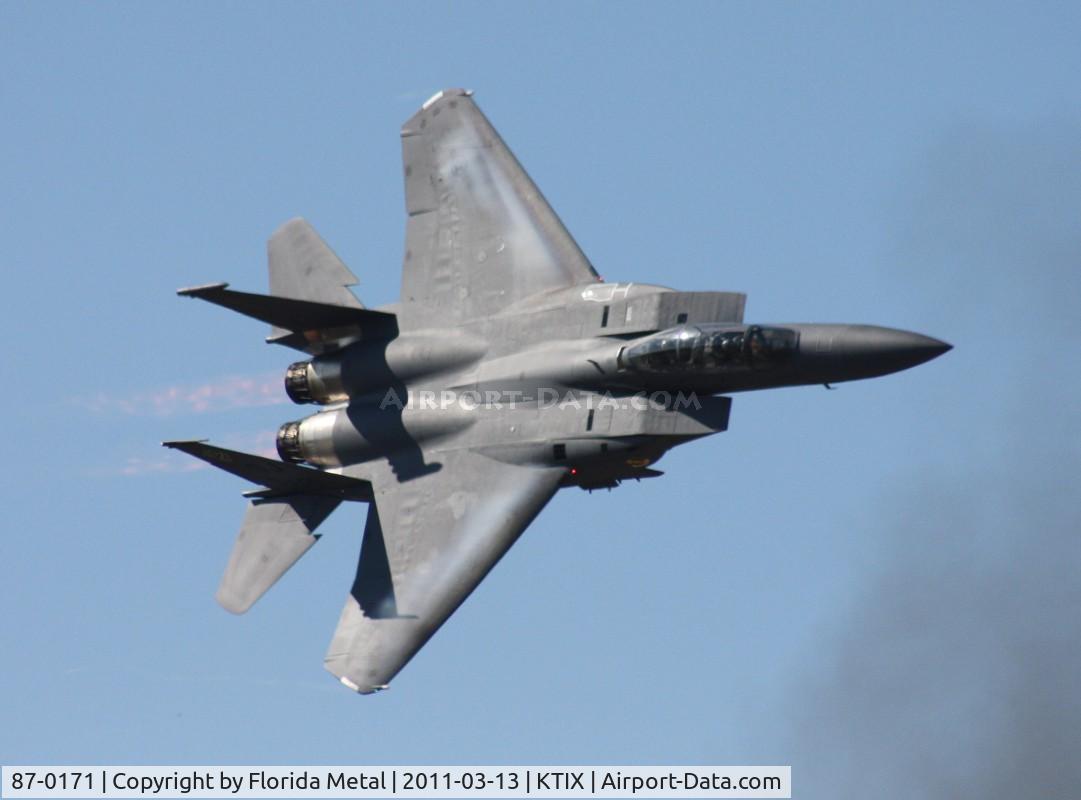 87-0171, 1987 McDonnell Douglas F-15E Strike Eagle C/N 1036/E011, TICO 2011