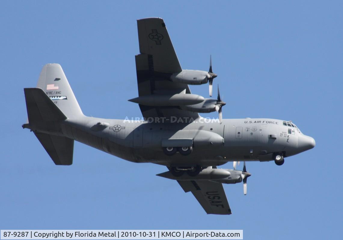 87-9287, 1987 Lockheed C-130H Hercules C/N 382-5128, Airlift and Tanker 2010