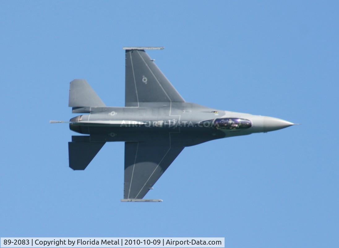 89-2083, General Dynamics F-16C Fighting Falcon C/N 1C-236, Daytona Beach 2010