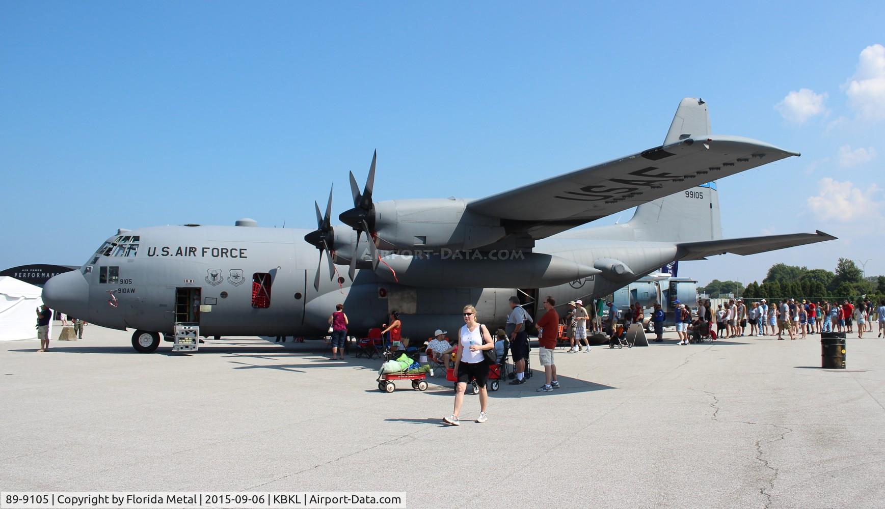 89-9105, 1989 Lockheed C-130H Hercules C/N 382-5221, Cleveland 2015