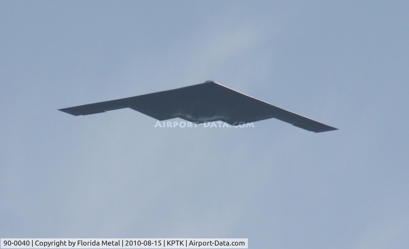 90-0040, Northrop Grumman B-2A Spirit C/N 1015/AV-15, Pontiac Open House