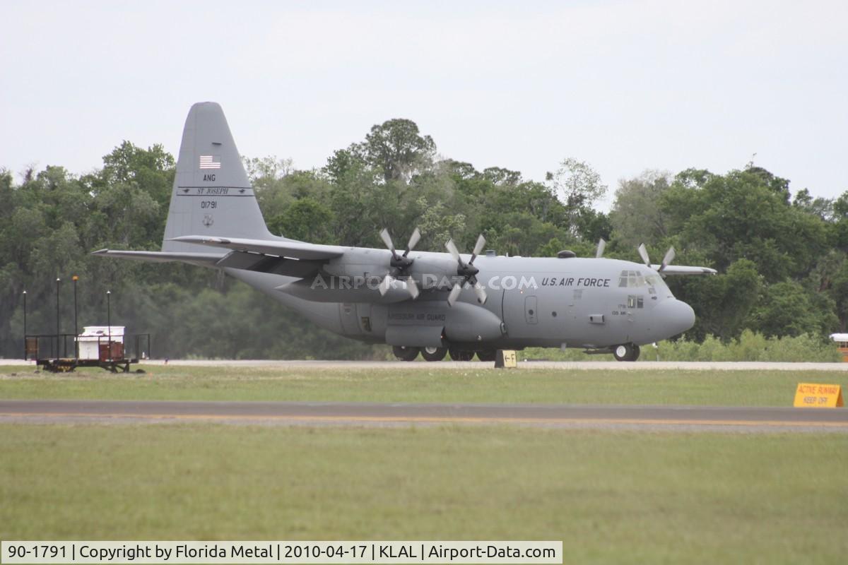 90-1791, 1990 Lockheed C-130H Hercules C/N 382-5242, Sun N Fun 2010