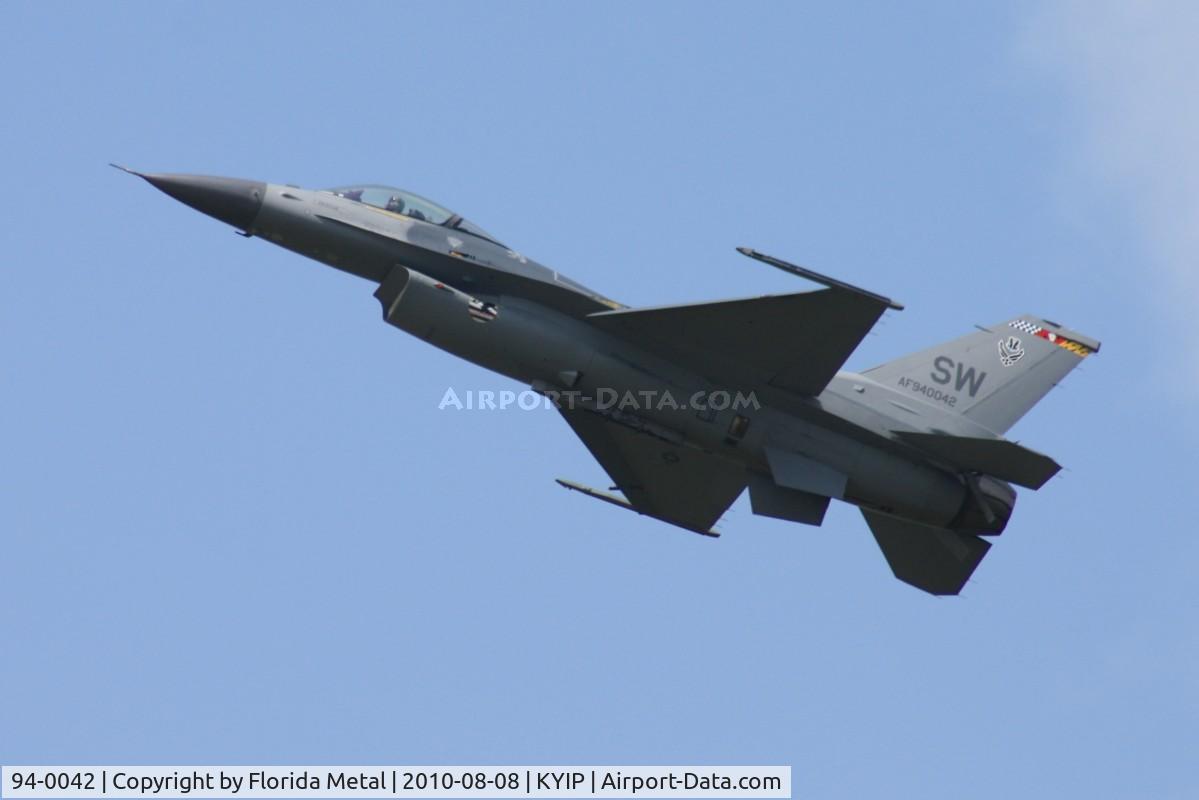 94-0042, Lockheed F-16CM Fighting Falcon C/N CC-194, TOM 2010