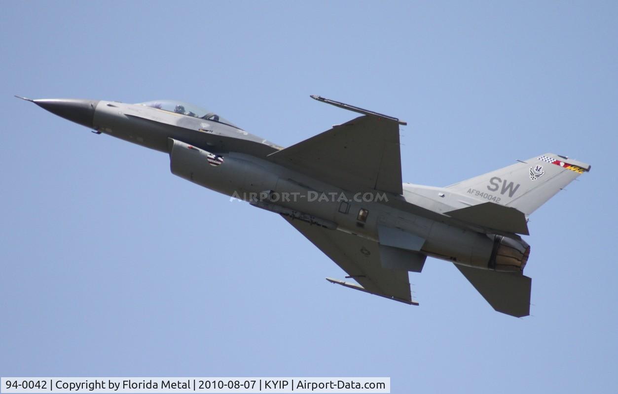 94-0042, Lockheed F-16CM Fighting Falcon C/N CC-194, TOM 2010
