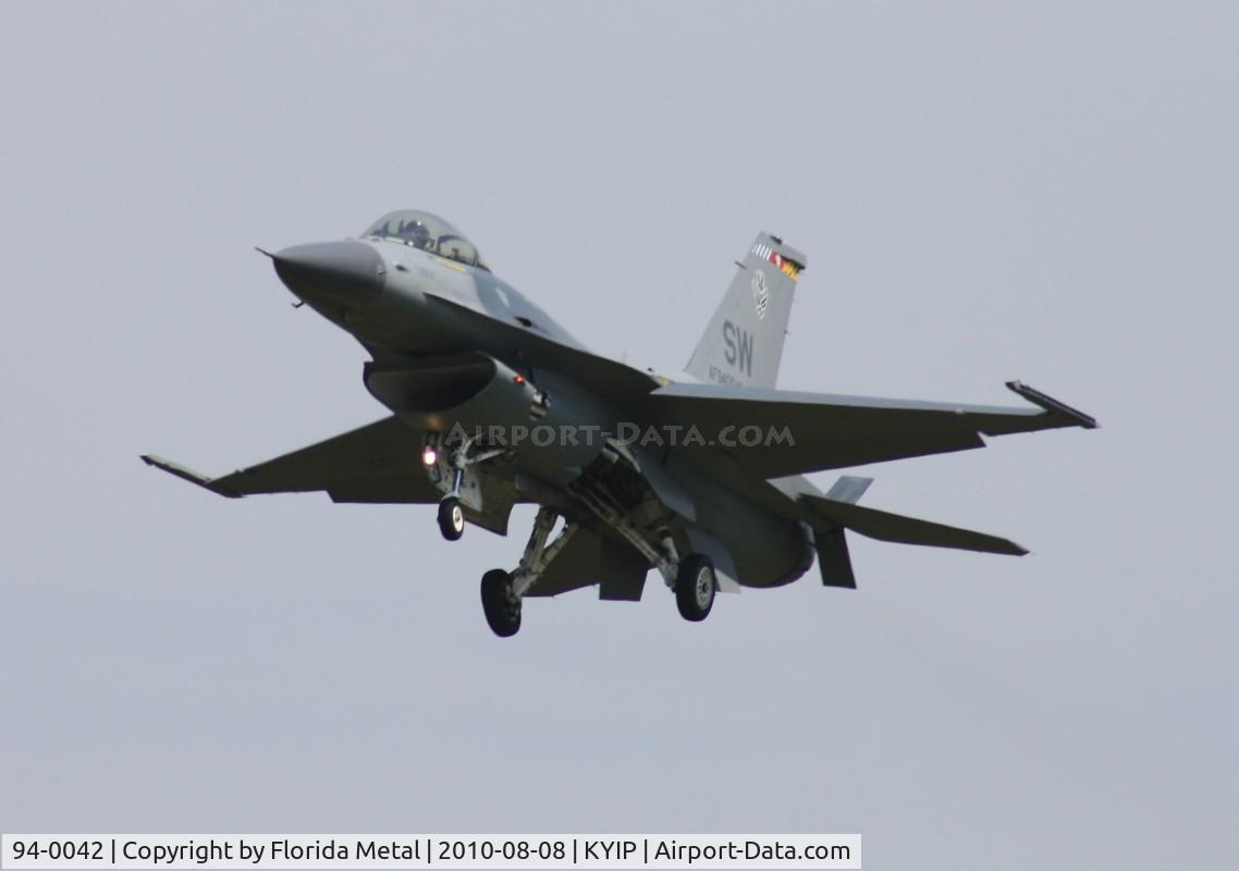 94-0042, Lockheed F-16CM Fighting Falcon C/N CC-194, TOM 2010