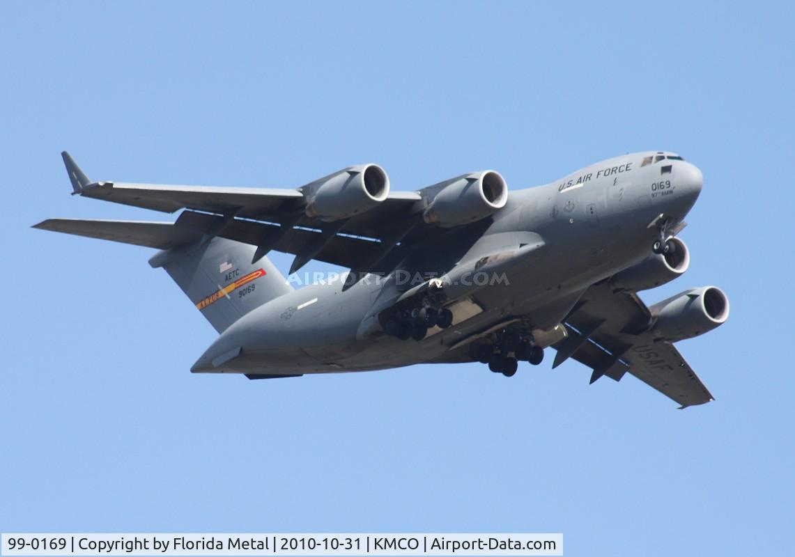99-0169, 1999 Boeing C-17A Globemaster III C/N 50073/P-69, Airlift and Tanker 2010