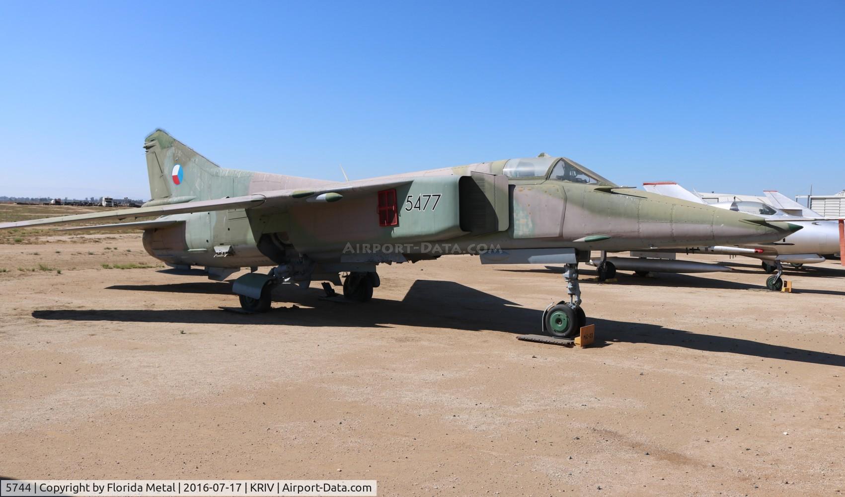 5744, Mikoyan-Gurevich MiG-23BN C/N 0393215744, March AFB